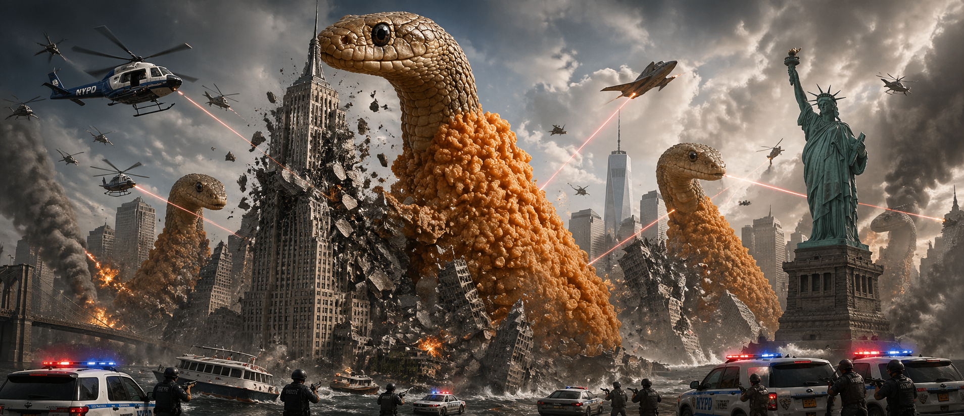 SENDER DESTROYS NEW YORK